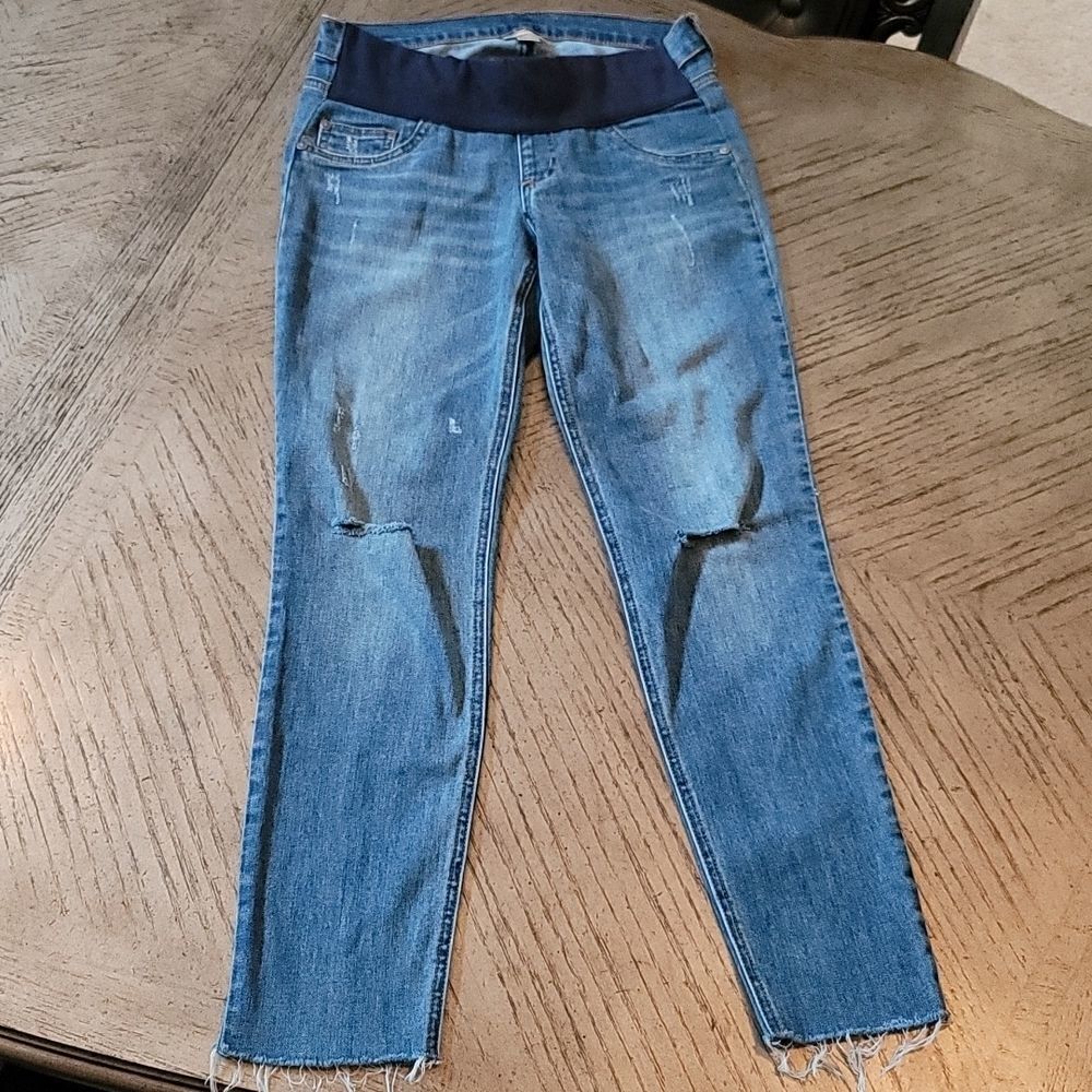 Maternity XS ripped jeans by Indigo Blue💙
